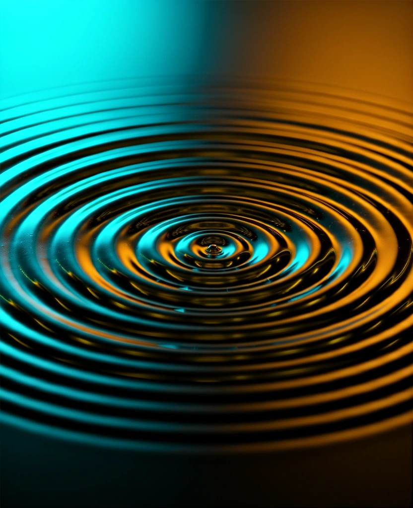 Representación visual de la resonancia sonora
